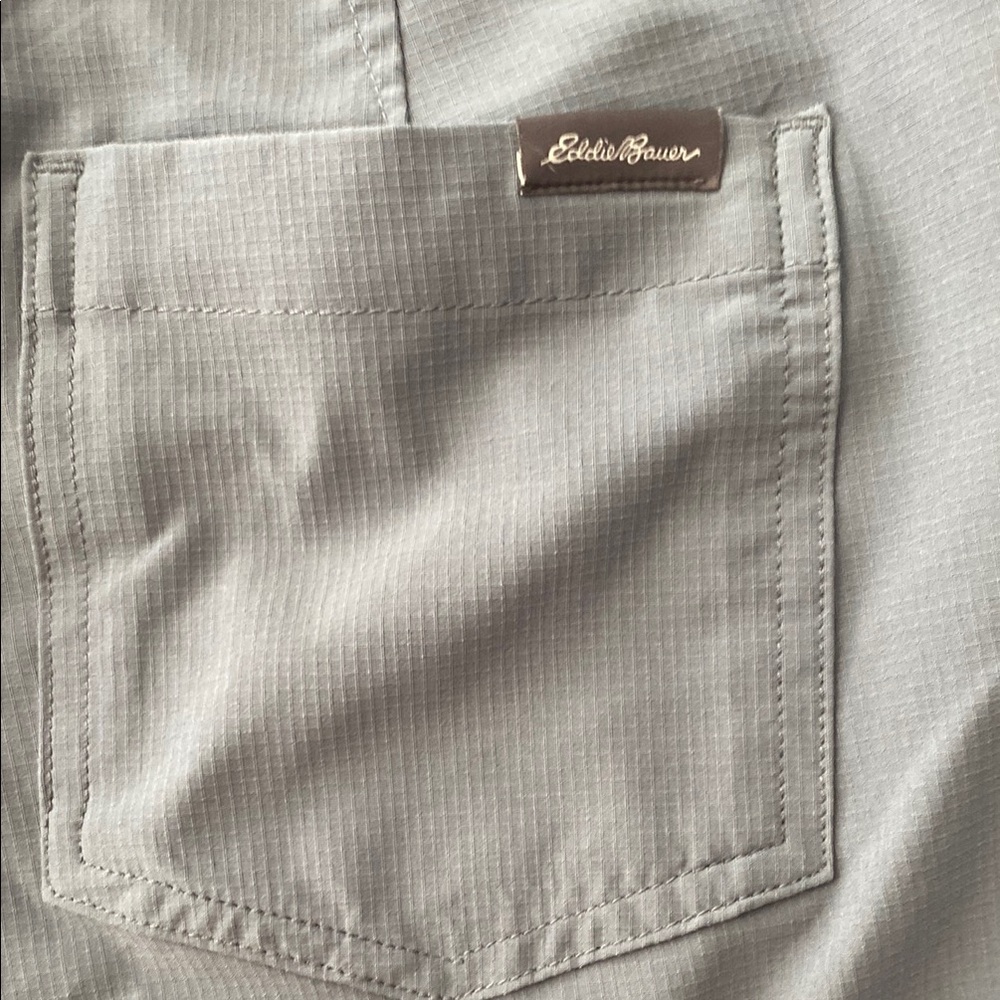 Eddie Bauer Green Ankle Cropped Jeans - Picture 6 of 12